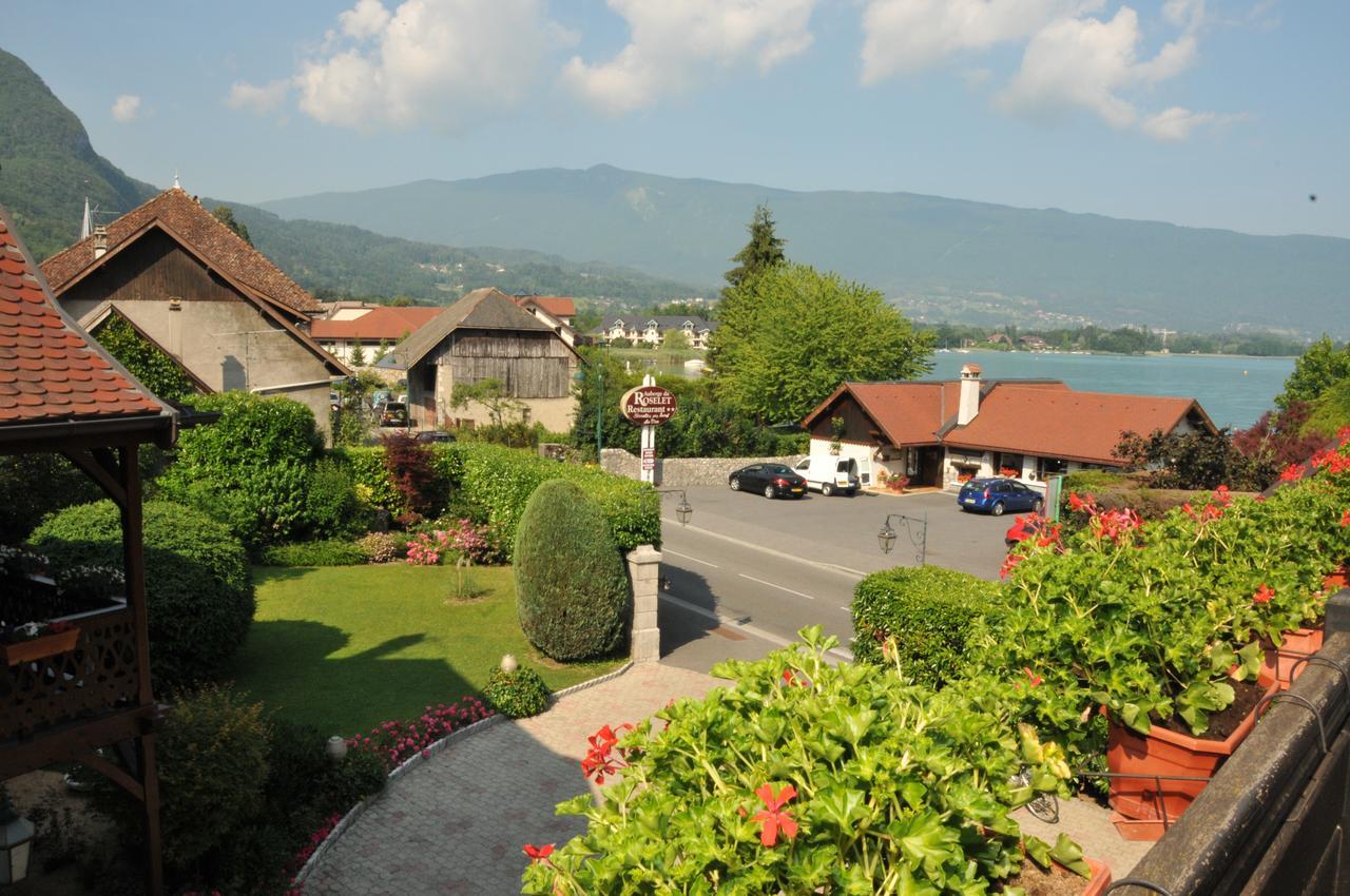 Auberge Du Roselet Duingt Buitenkant foto